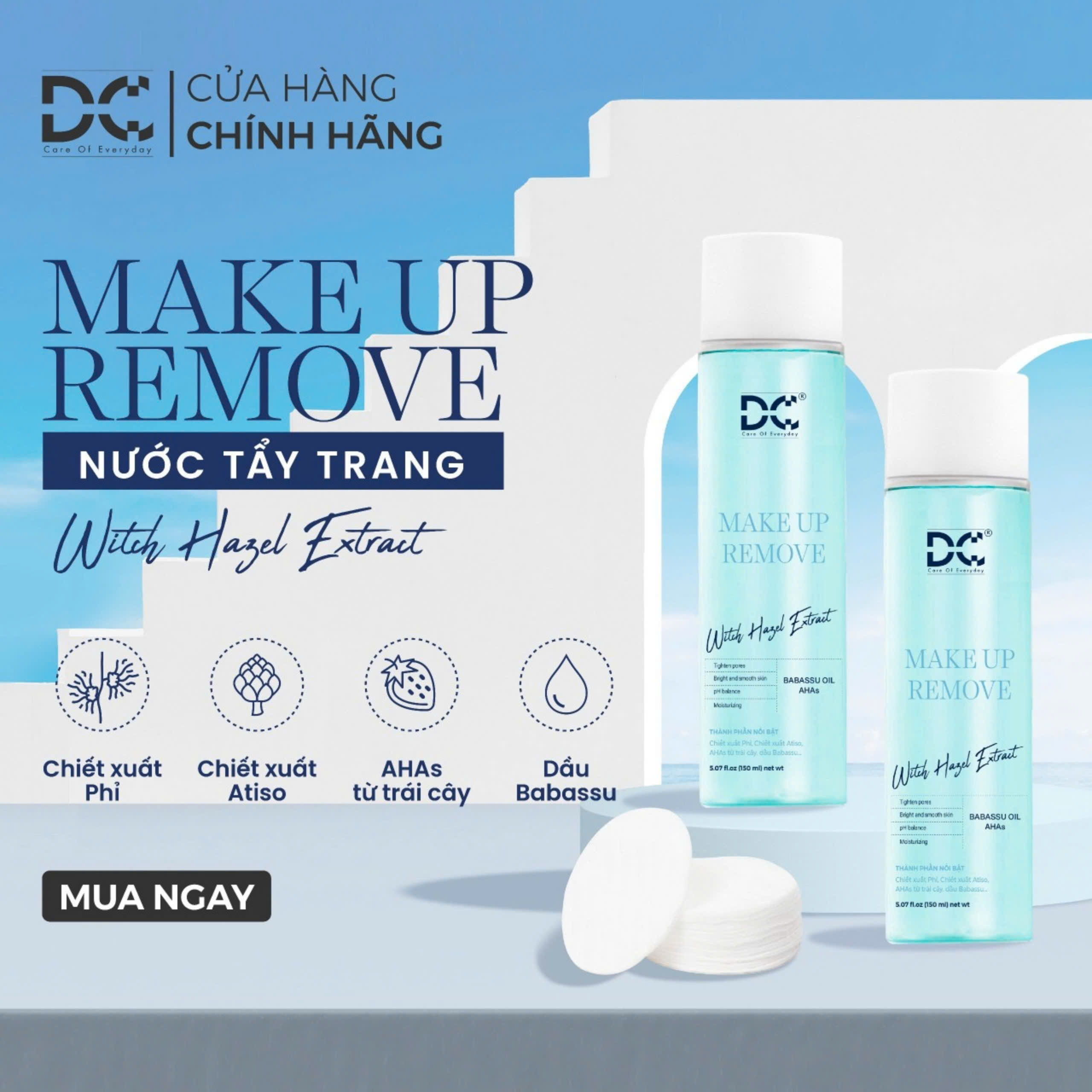 Nước Tẩy Trang Make Up Remove 150ml