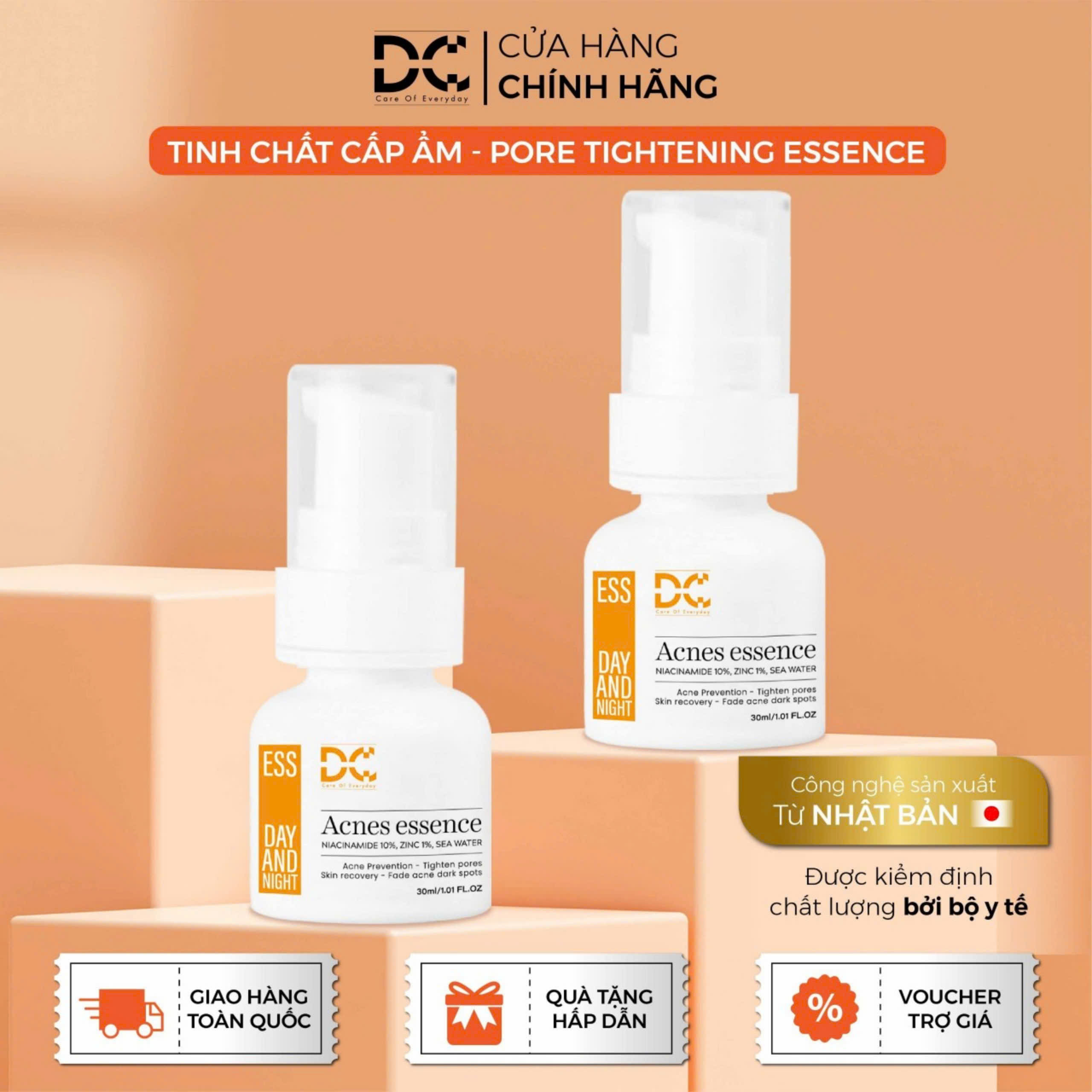 Tinh chất DC Acnes essence 30ml